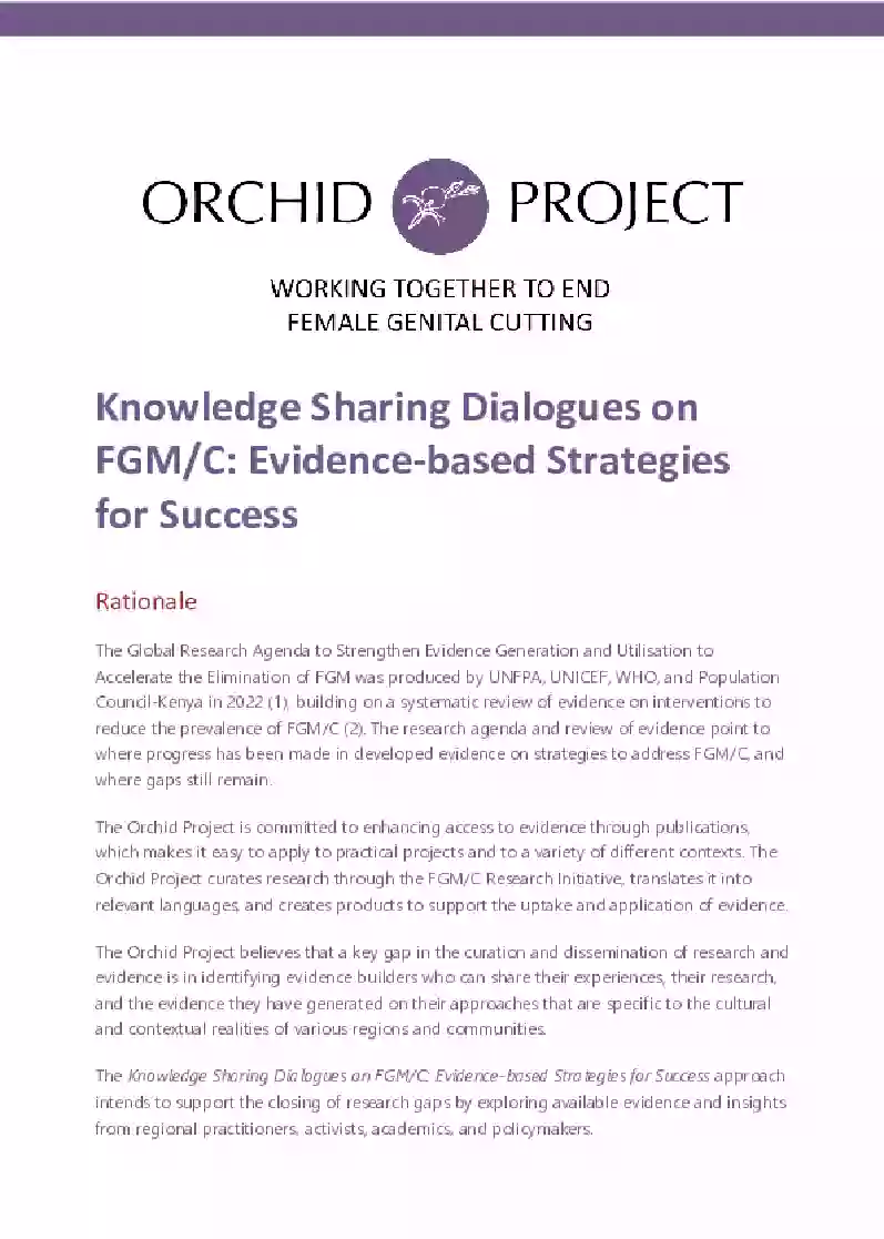 Knowledge Sharing Dialogues Process